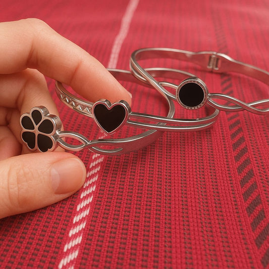 Elegant Trio Bangle Set – Set of 3 Stylish Bangles for Women.