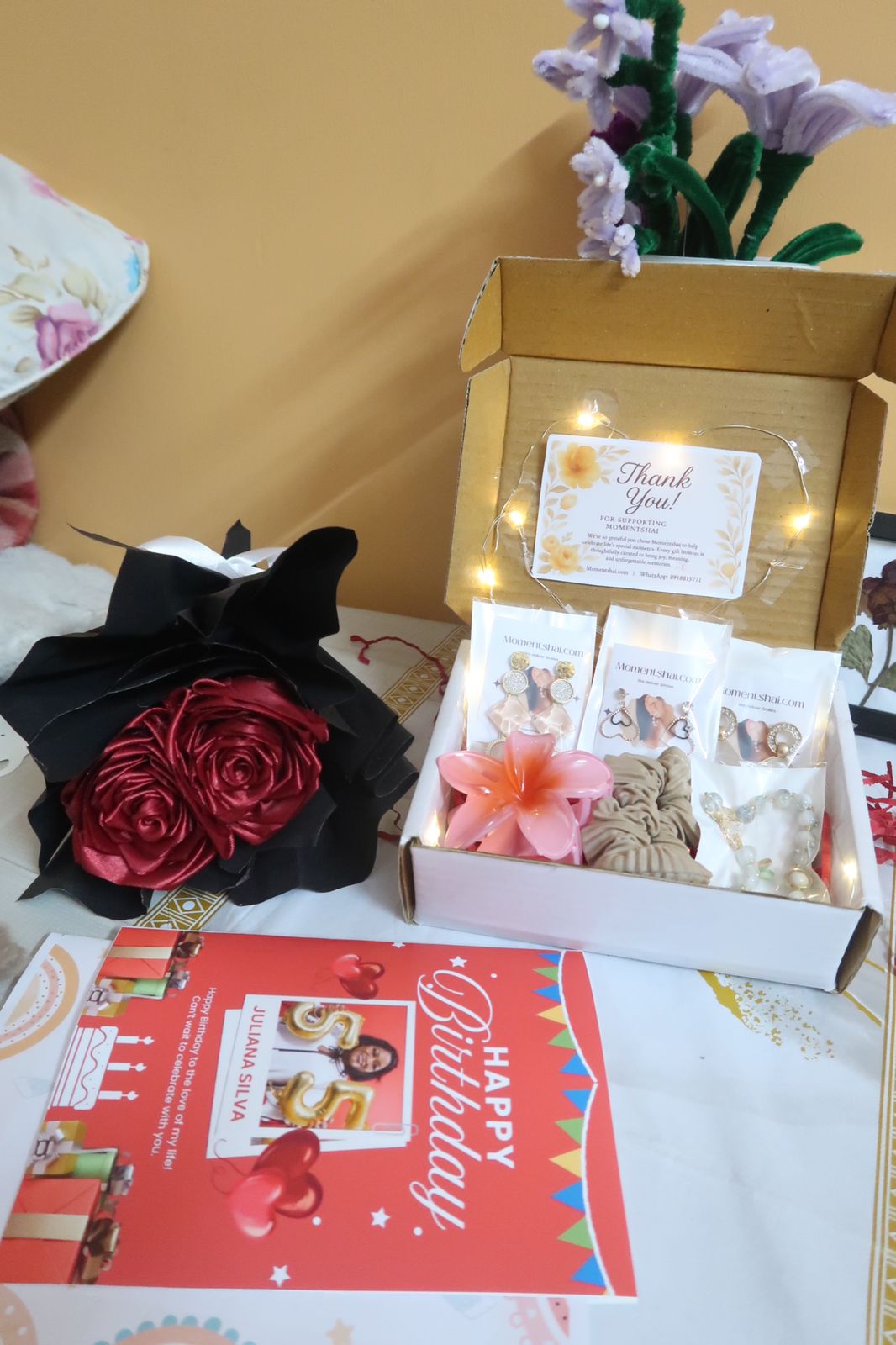 Birthday Special Hamper – Bloom, Sparkle & Love Edition